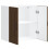 VidaXL vidaXL Kitchen Wall Cabinet Kalmar Brown Oak Engineered Wood kitchen wall unit 6