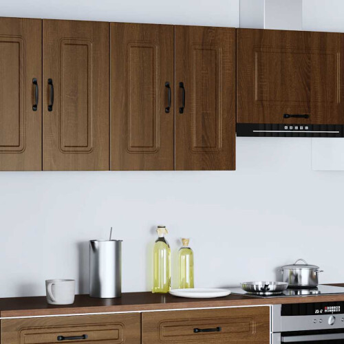 VidaXL vidaXL Kitchen Wall Cabinet Kalmar Brown Oak Engineered Wood kitchen wall unit 2