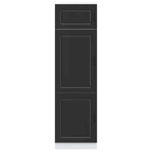 VidaXL vidaXL Kitchen Cupboard Kalmar Black Engineered Wood kitchen cabinet unit 2