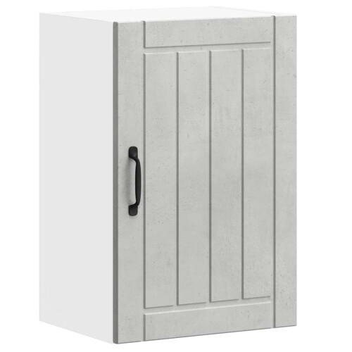 VidaXL vidaXL Kitchen Wall Cabinet Lucca Concrete Grey Engineered Wood 1