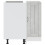 VidaXL vidaXL Kitchen Corner Base Cabinet Lucca Concrete Grey Engineered Wood 7