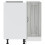 VidaXL vidaXL Kitchen Corner Base Cabinet Lucca Grey Sonoma Engineered Wood 7
