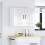 VidaXL vidaXL Kitchen Wall Cabinet Lucca High Gloss White Engineered Wood 2