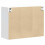 VidaXL vidaXL Kitchen Wall Cabinet Lucca High Gloss White Engineered Wood 7