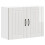 VidaXL vidaXL Kitchen Wall Cabinet Lucca High Gloss White Engineered Wood 1