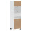 VidaXL vidaXL Kitchen Cupboard Lucca High Gloss White Engineered Wood 6