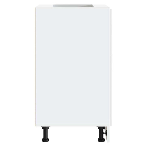 VidaXL vidaXL Kitchen Base Cabinet Porto High Gloss White Engineered Wood 1