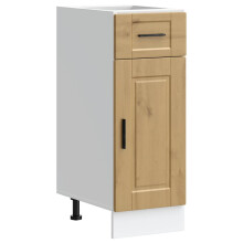 vidaXL Kitchen Base Cabinet Porto Artisan Oak Engineered Wood