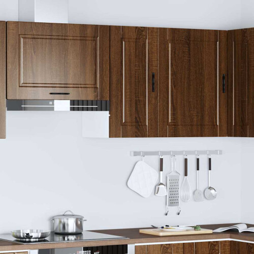 VidaXL vidaXL Kitchen Wall Cabinet Porto Brown Oak Engineered Wood kitchen wall unit 2