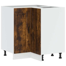 vidaXL Kitchen Corner Base Cabinet Porto Smoked Oak Engineered Wood
