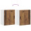 VidaXL vidaXL Kitchen Wall Cabinet Porto Old Wood Engineered Wood kitchen wall unit 9