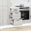 VidaXL vidaXL Kitchen Base Cabinet Kalmar Grey Sonoma Engineered Wood 3