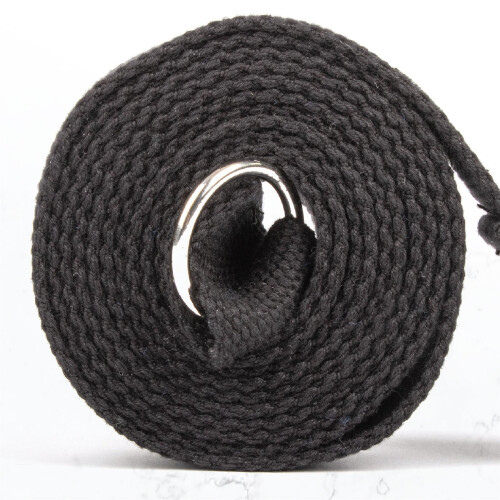 Myga 2-in-1 Yoga Belt Strap - Black 2