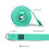 Myga 2-in-1 Yoga Belt Strap - Turquoise 6