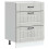 VidaXL vidaXL Kitchen Base Cabinet Lucca Concrete Grey Engineered Wood 1