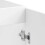 VidaXL vidaXL Sink Base Cabinet Lucca High Gloss White Engineered Wood 9