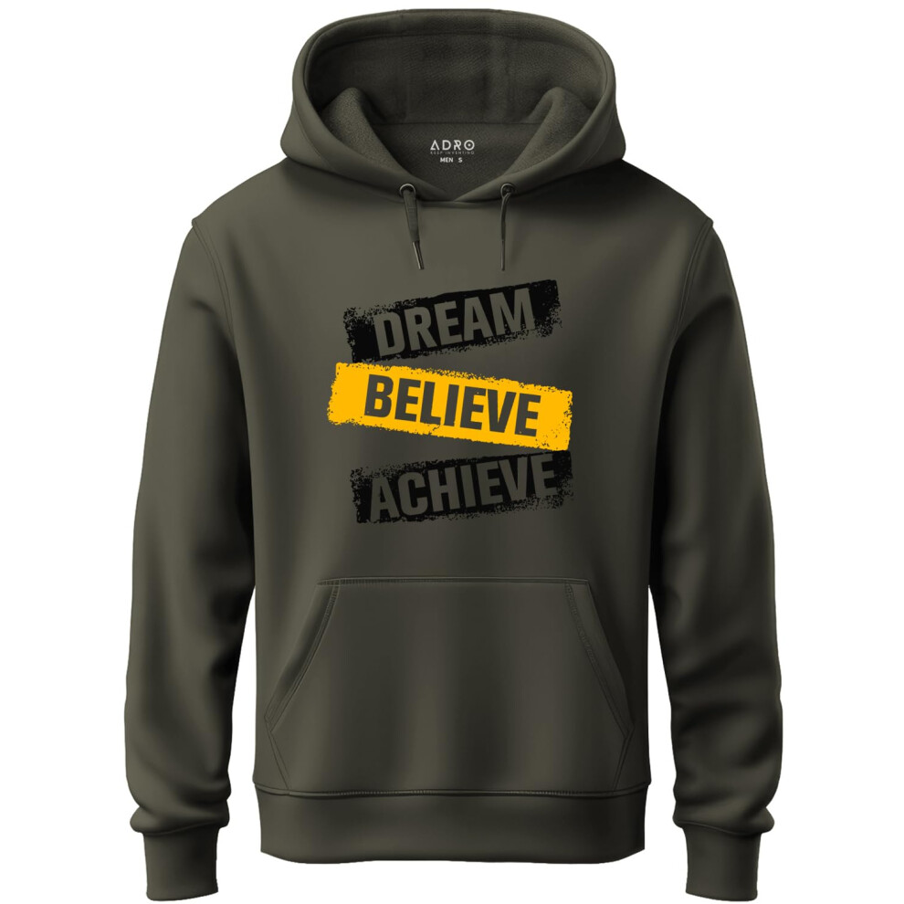 Adro Heren Katoenen Hoodie Met Capuchon (H20-M-Dba-Ol_Olive_Xl)-image