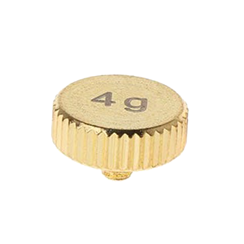 Headshell 4G Shell Weight Turntable Metal Electric Instrument Parts For Sl1200 Sl1210 Mk2 3 5 M5g Stylus Dj, Gold 4851945523316