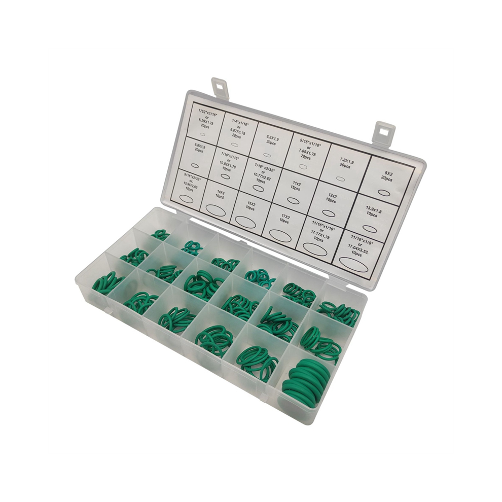 270Pcs Green Sealing Ring Repair Boxed O-Ring Nitrile Rubber Gasket High Pressure Temperature 4851945523422