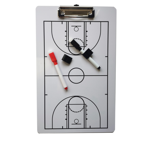 Πίνακας Dry Erase Coaching Διπλής Όψης Στρατηγική Σχεδιασμού για Μπάσκετ