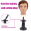 Mannequin Head Stand for Wig -Premium Suction Table and Professional Display 9