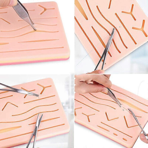 Complete Suture Kit for Students,Including Silicone Suture Pad and Suture Tool Practice Suture Kit f 2