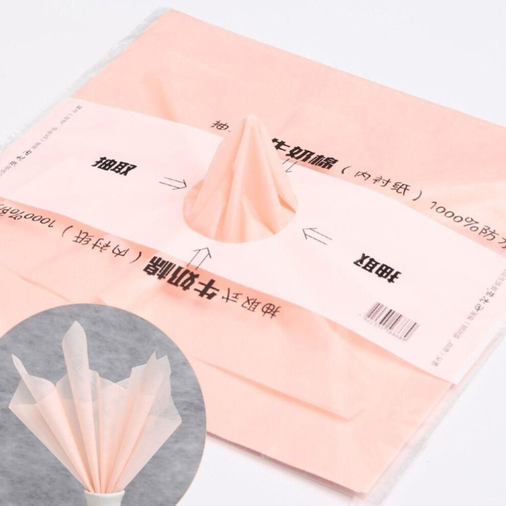 (6) 38Pcs Wedding Flower Wrapping Paper Waterproof Gift Wrapping Paper Portable Decorative Paper