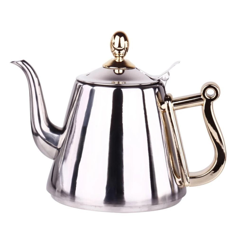 1.5L Kettle Strainer Stainless Steel Teapot Polish Fashion Durable Coffee Cold Water Pot Home Tea Tool Induction Cooker Kettle