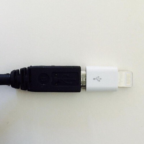 NEW Lightning To Micro USB Adapter for Apple iPhone/iPad Mini/Air 1