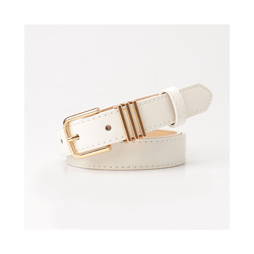 (White) Casual Women Elegant Faux Leather Belt With Alloy Pin Buckle Use For Daily-image-OPC-PHD2S7C-NEW