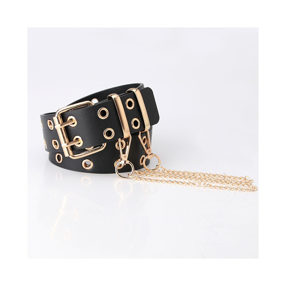 (StyleB) Multi Full Hole Color Women Chain Belt Street Cool Belt Fashion For Outfits-image-OPC-PHD2XV8-NEW