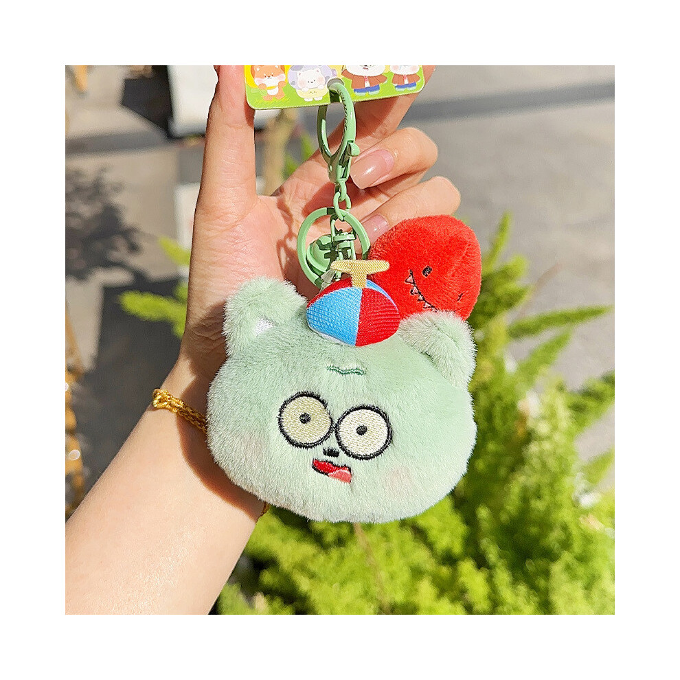 (Surprised) Plants Cute Vs Zombies Puppy Surprised And Cry Emotions Plush Doll Pendant-image-OPC-PHD57BG-NEW
