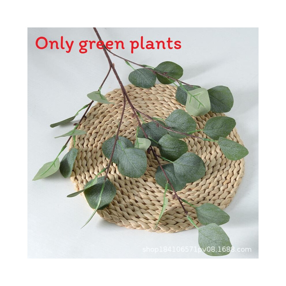 (Green) Apple Leaves Artificial Eucalyptus Robusta Smith For Wedding Party Decor-image-OPC-PHD59DS-NEW