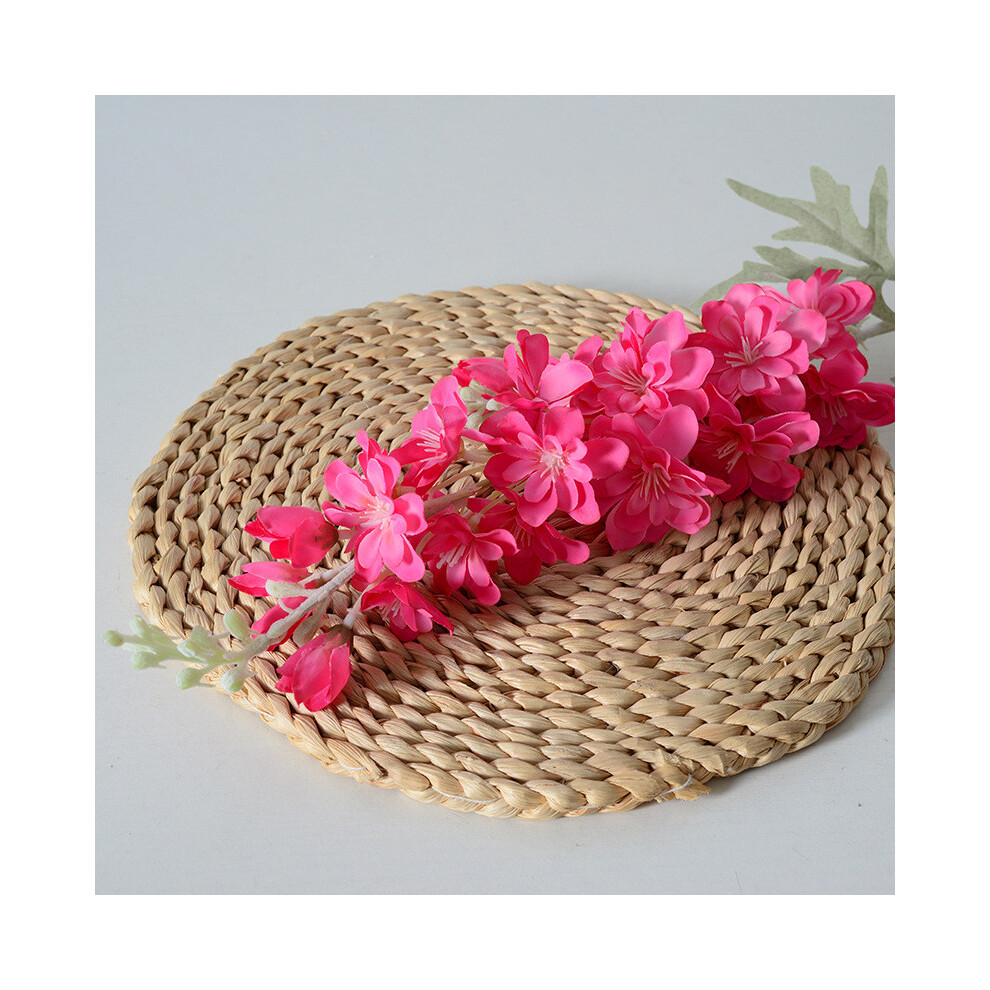 (Rose Red) Consolida Ajacis And Hyacinthus Orientalis Artificial Flower Home For Decoration-image-OPC-PHD5DPX-NEW