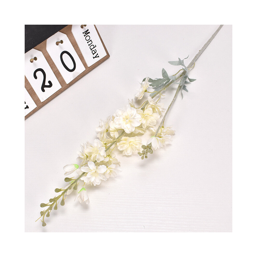 (White) Consolida Ajacis And Hyacinthus Orientalis Artificial Flower Home For Decoration-image-OPC-PHD5DPQ-NEW