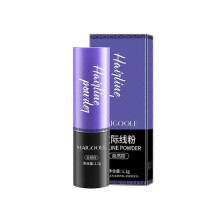 (brown) Hairline Powder Stick  Hair Touch Up Powder Waterproof Hair Shading Sponge Pen Powder For Cover Gray Hair Root