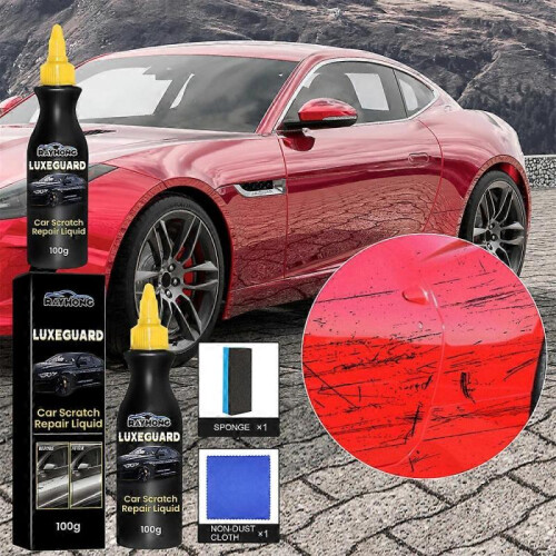 2x 100ml Car Scratch Remover Agent Deep Scratches Paint Restorer Auto Repair 1