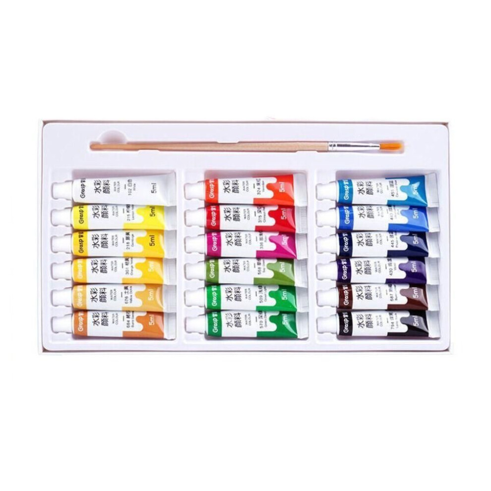 (18 color) Vibrant Colors Watercolor Tubes Watercolor Water Color Paints Watercolor Paint Set  Art Supplies