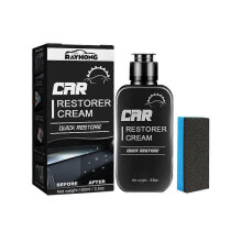 Buhocolor Restaurador, Crema Restauradora De Autos, Crema para Partes Negras