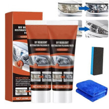 (2pcs) 1/2/3PCS Car Headlight Restorer, Headlight Restoration Kit,Headlight Cleaner And Restorer