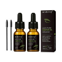 (20ML) Eyebrows Natural Thick Slender Curl Curl Moist Natural Castor Oil Growth Liquid Serum