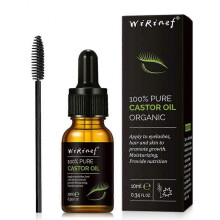 Castor Oil Eyelash Growth Serum Longer Fuller Eyelash Enhancer Treatment Nourishing Hair Lifting Eyebrow Lashes Essence