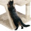 Large Cat Tree 135cm Cat Tower Scratching Posts Multi Level Kitten Tree House Tower 5