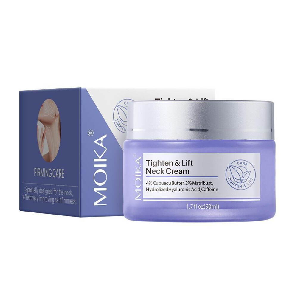 Neck Firming Cream, Moisturizing Tightening Cream for Sagging Neck, Anti-Aging Neck Cream for Women, 50g