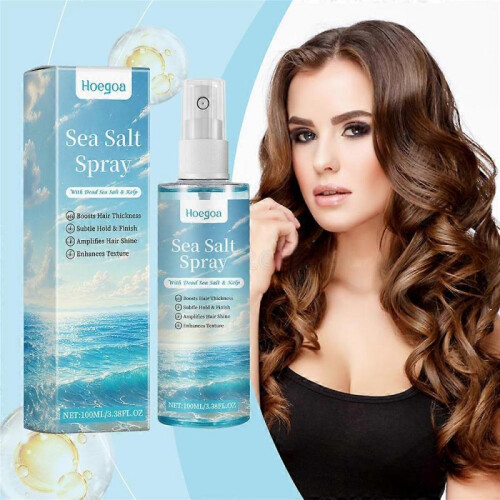 Sea Salt Micro Curl Setting Spray Styling Spray Fluffy Long-lasting 2