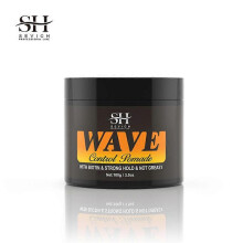 (Anti Fade Wax) 2024 Natural Wave Control Pomade for Black Men Strong Hold 360 Waves Layered