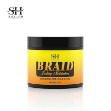 (Dirty Braid Cream) 2024 Natural Wave Control Pomade for Black Men Strong Hold 360 Waves Layered
