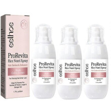 3pcs Natural Rice Ginger Hair Growth Spray Products Natural Anti Hair Loss Serum Prevent Baldness Treatment Fast Grows Nourish Damaged Hair Care