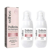 2pcs Natural Rice Ginger Hair Growth Spray Products Natural Anti Hair Loss Serum Prevent Baldness Treatment Fast Grows Nourish Damaged Hair Care