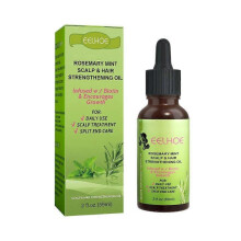 Hair Growth Essential Oil Natural Rosemary Mint Hair Strengthening Oil Nourishing Treatment for Ends